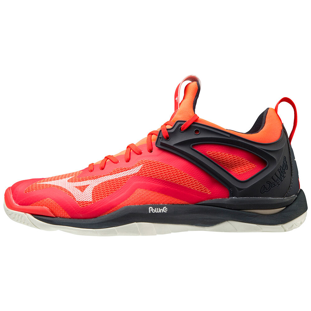 Zapatillas Balonmano Mizuno Wave Mirage 3 Hombre Rojas/Blancas Outlet ABWJ-80376